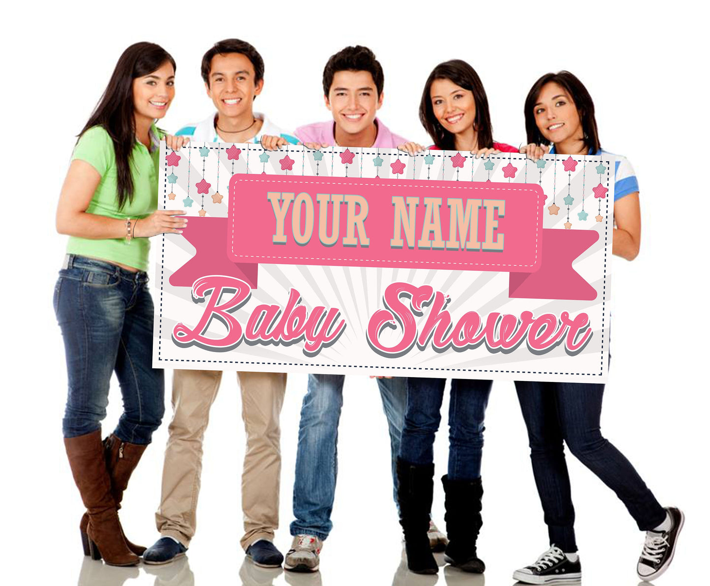 Baby Shower Banner Personalized/Customized Banner