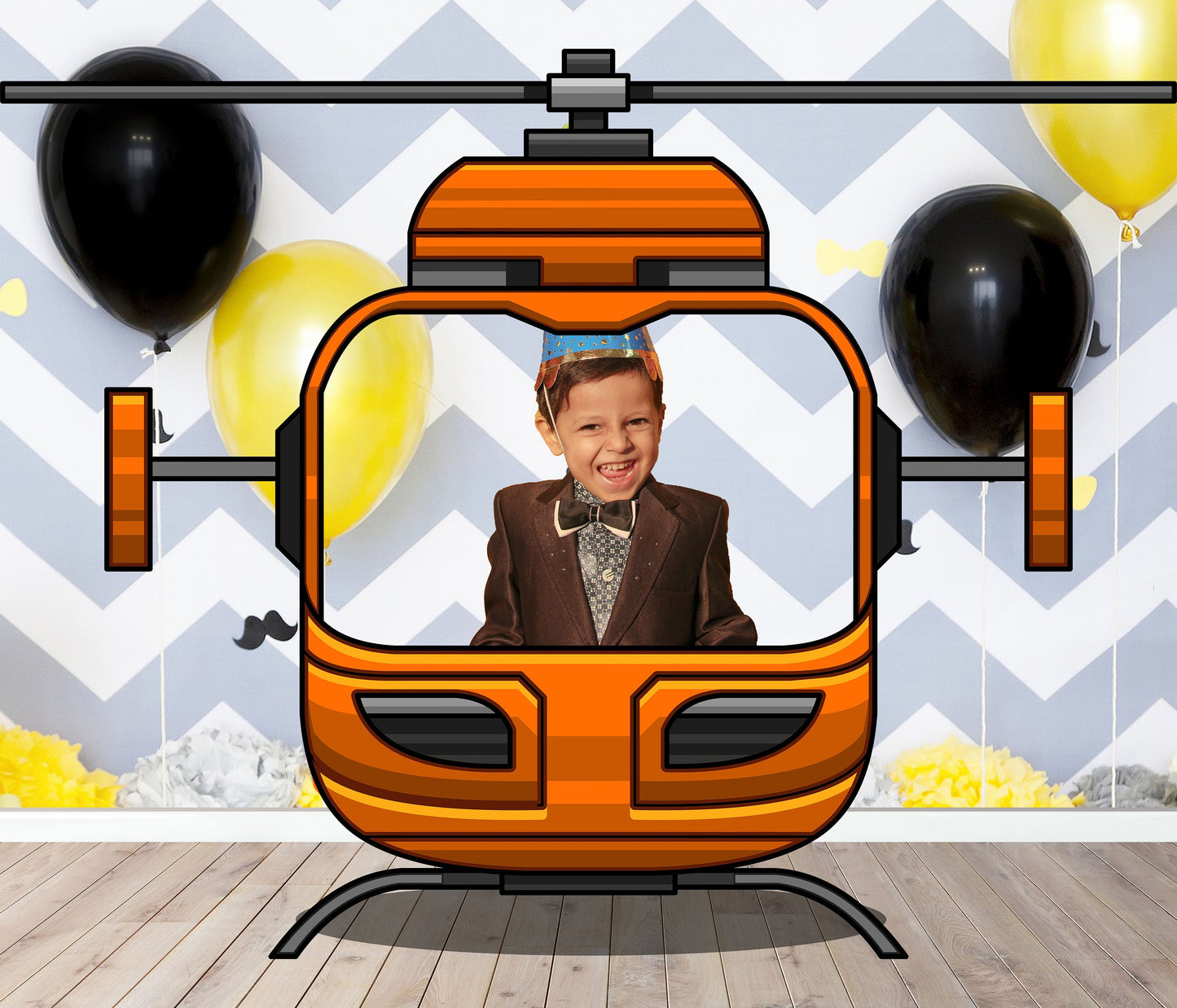 Helicopter Photo Prop, Airplane DIY, Photo booth Selfie Frame