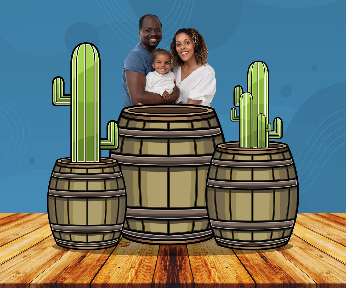 Wooden Barrel, Photo Prop, Birthday Party DIY, Photo Booth Selfie Frame