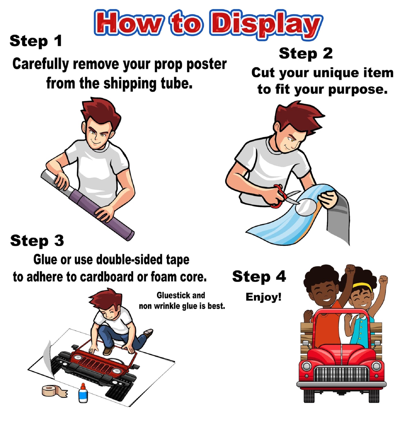 Trash Truck Photo Prop, Photo Booth Selfie Frame, DIY Party Props