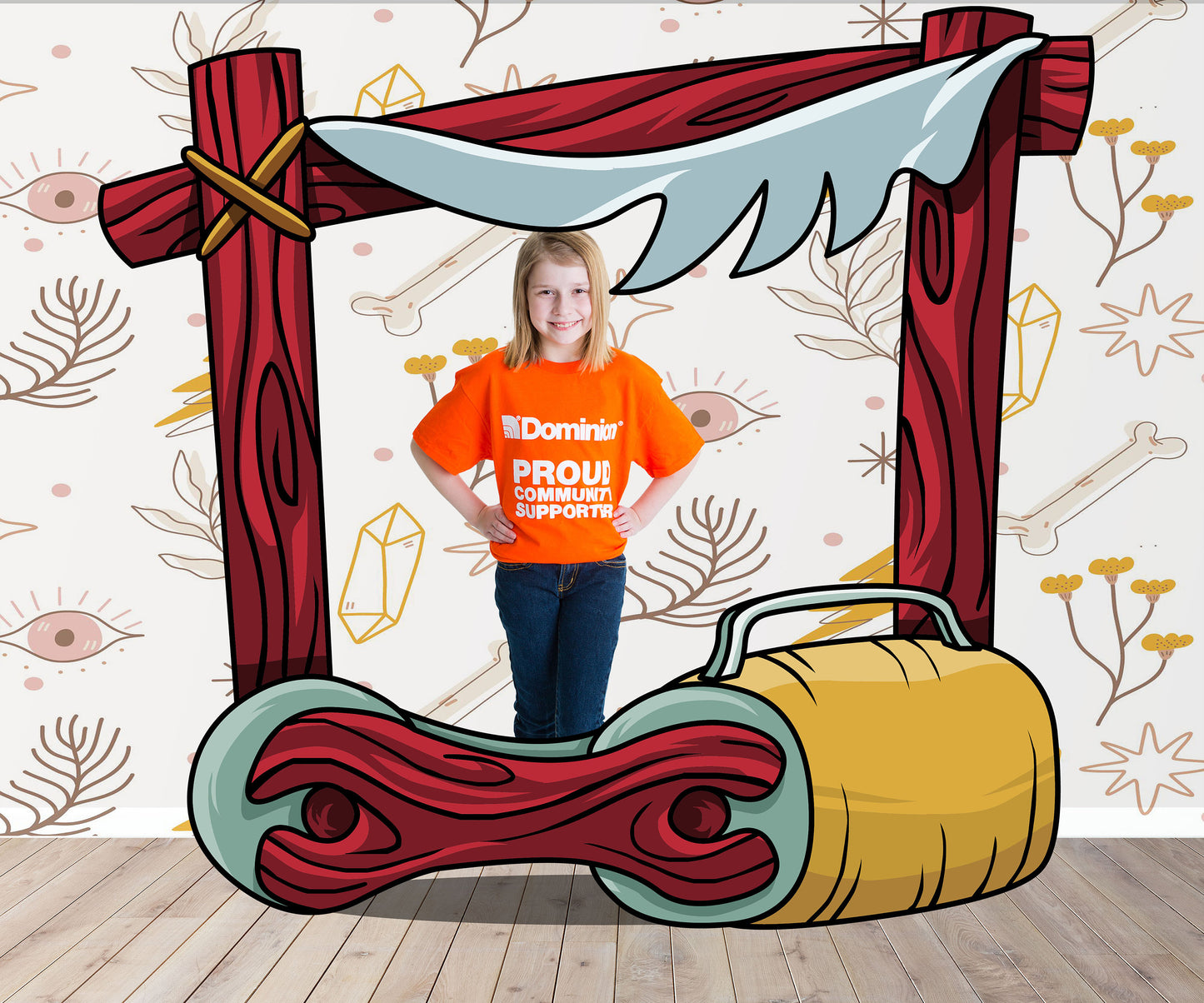 Flintstones Car Theme, Photo Prop, Birthday Party DIY, Photo Booth Selfie Frame