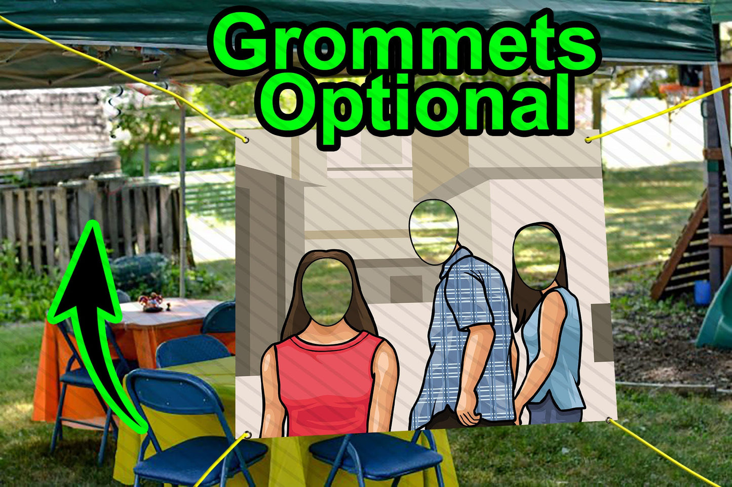 Distracted Boyfriend Meme Face Cutout, 36x42" Photo Stand-in, Party Selfie Photo Prop