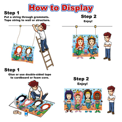 Zoom Face Cutout, Hole in Face, Party Selfie Photo Prop, Back To School Celebration