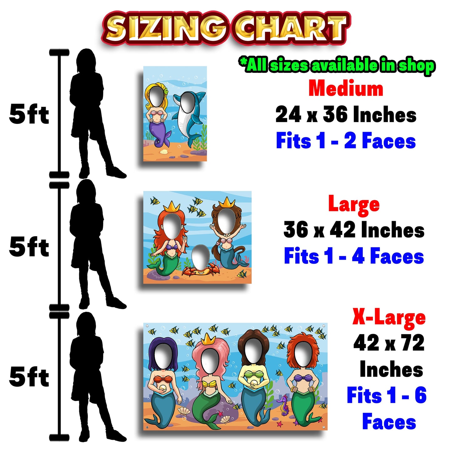 Archery Theme Face Cutout, 42x72" Photo Stand-in, Party Selfie Photo Prop, Sports Themed