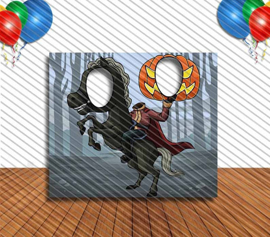 The Legend of Sleepy Hollow Face Cutout, Hole in Face, Party Selfie  Photo Prop, Halloween party Decoration