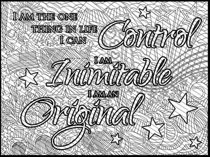 Hamilton Wait for it Large Coloring Page, Musical Coloring sheet, Jumbo Coloring book pages, Giant Coloring Poster