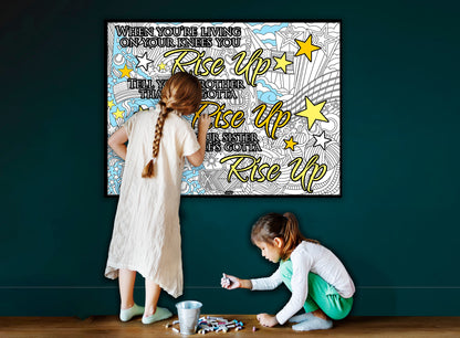 Large Coloring Page, Hamilton Song Lyric Coloring sheet, My Shot, Jumbo Coloring book pages, Hamilton Musical Giant Coloring Poster
